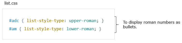 CSS Classification Properties list.css