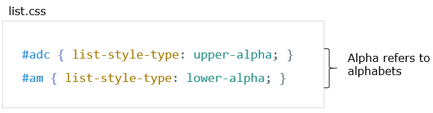 CSS Classification Properties list 2