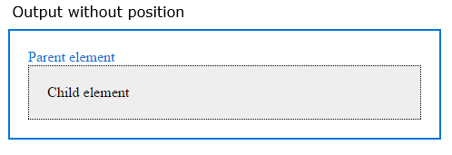 CSS Position Properties output 2