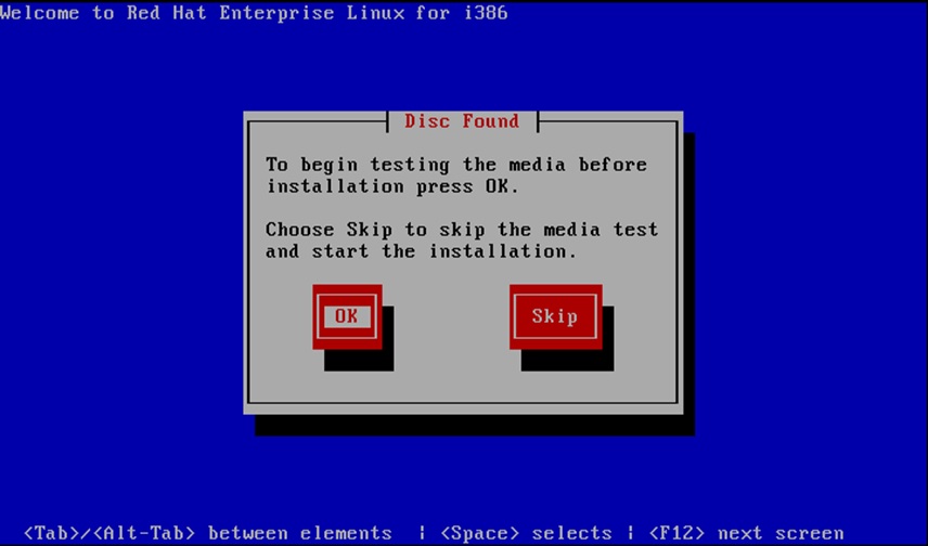 red hat disk found