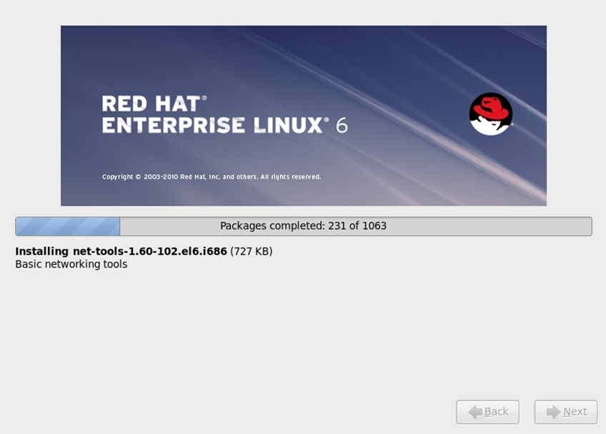 red hat installation packge installation